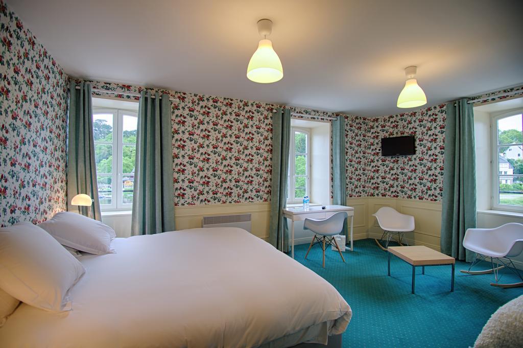 Hotel De Charme Les Mimosas Pont-Aven Zimmer foto