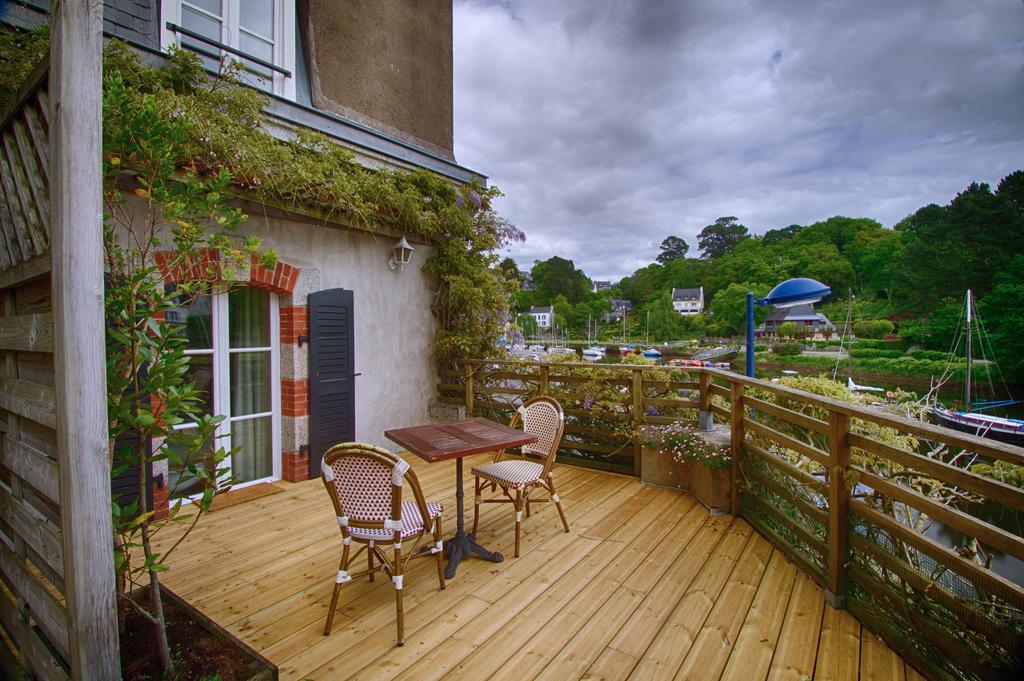 Hotel De Charme Les Mimosas Pont-Aven Zimmer foto